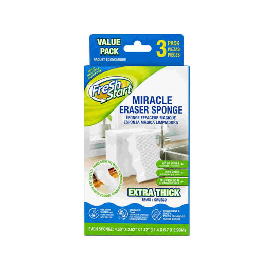 Magic Eraser Stain Remover Extra Thick Multi-Purpose 3 Pack