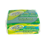 Heavy Duty Cellulose Dishwashing Sponge Scourer 6 Pack
