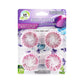 Toilet Bowl Cleaner & Air Freshener Odour Eliminator Lavender 4 Pack