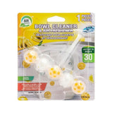 Toilet Bowl Cleaner & Air Freshener Odour Eliminator Lemon 1 Pack