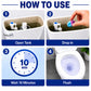Toilet Bowl Cleaner & Air Freshener Odour Eliminator Lavender 2 Pack