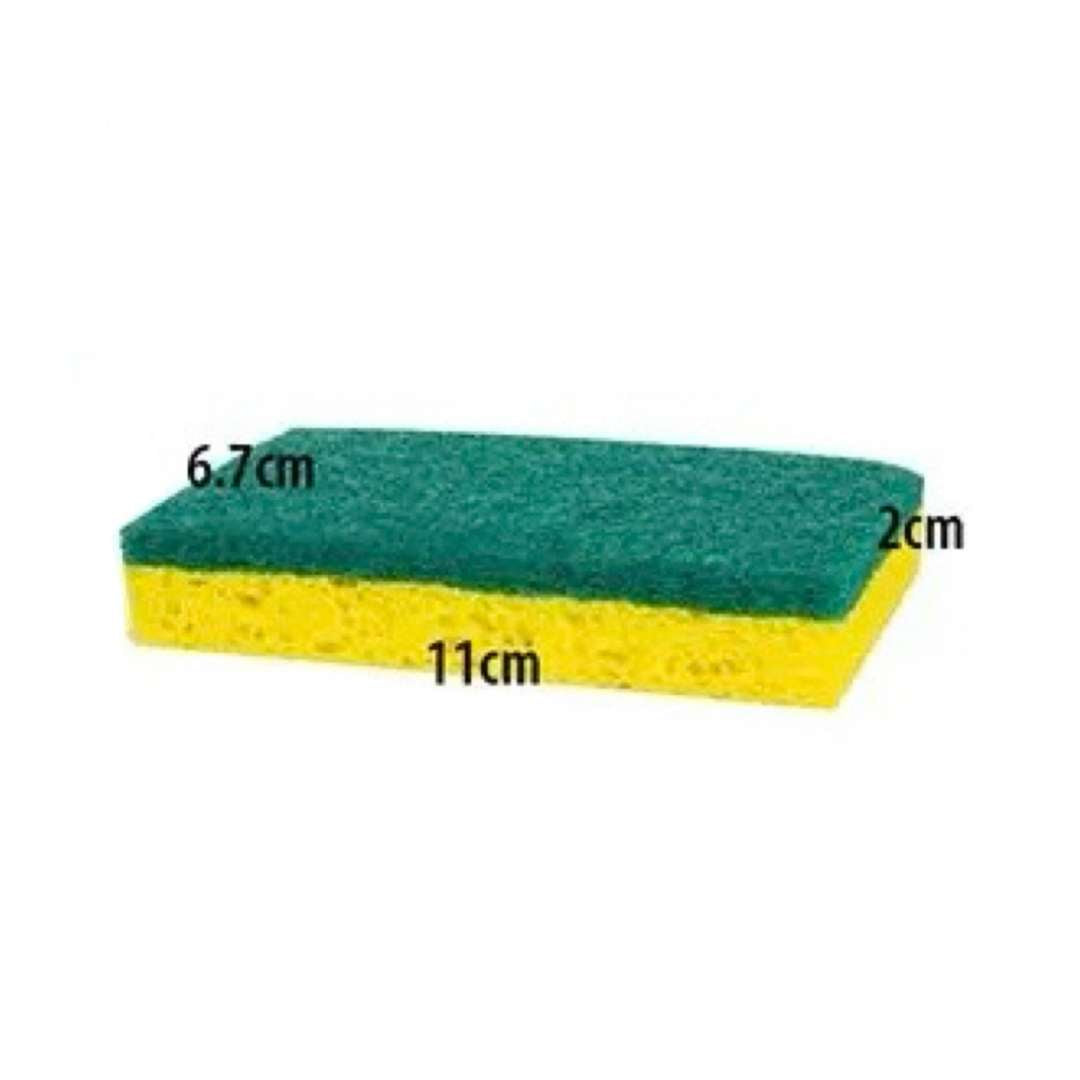 Heavy Duty Cellulose Dishwashing Sponge Scourer 4 Pack