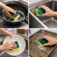 Heavy Duty Cellulose Dishwashing Sponge Scourer 9 Pack