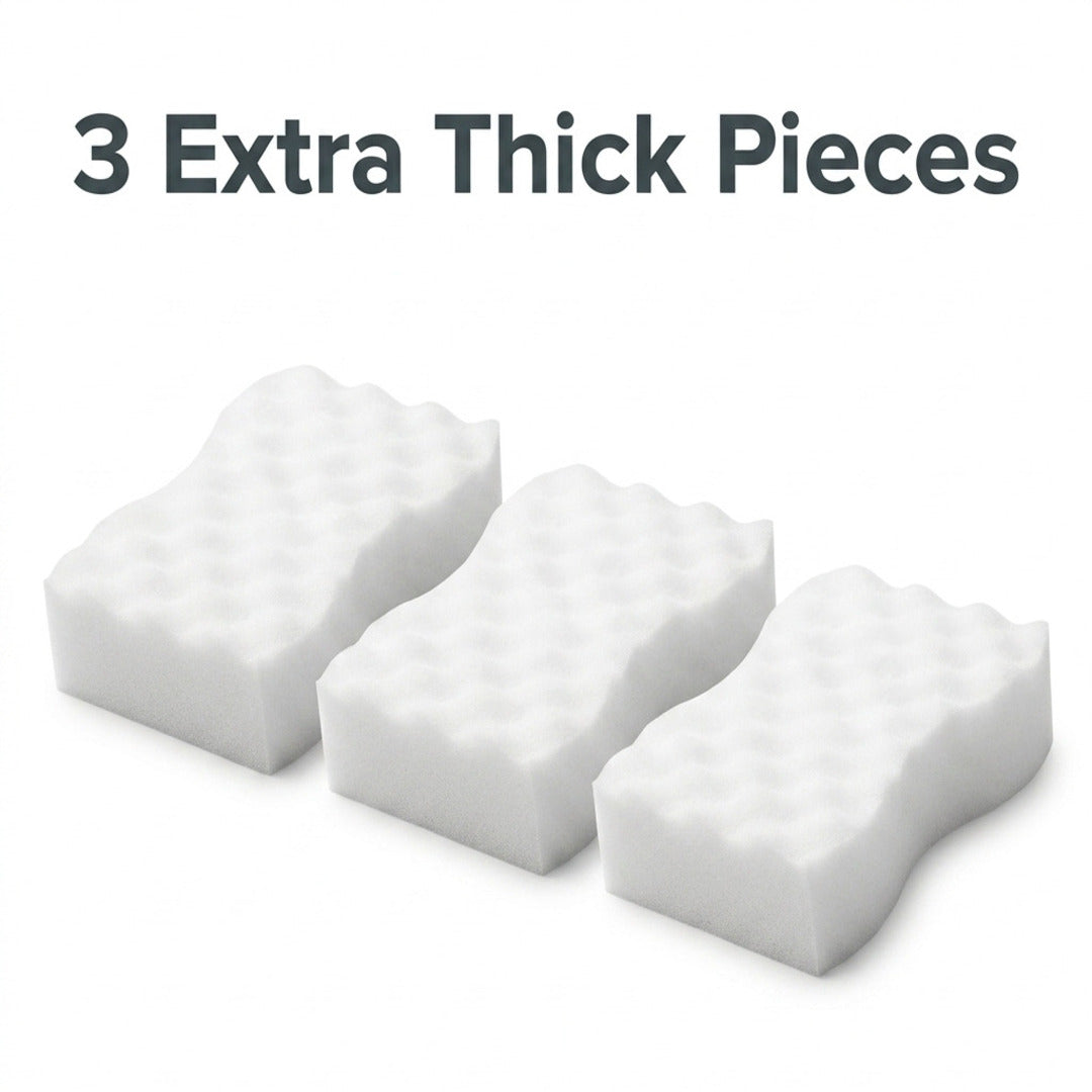 Magic Eraser Stain Remover Extra Thick Multi-Purpose 3 Pack