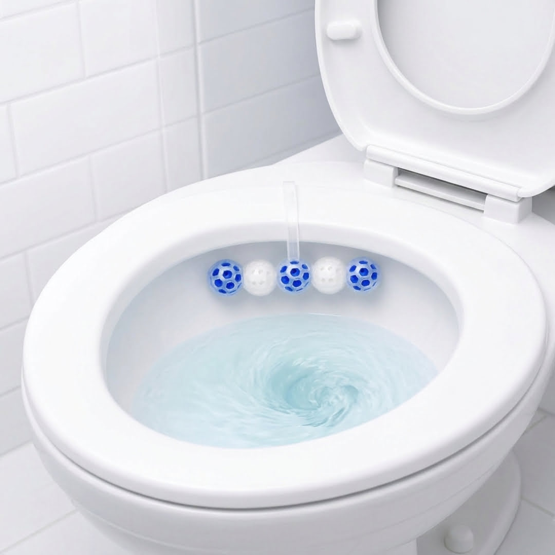 Toilet Bowl Cleaner & Air Freshener Odour Eliminator Linen 2 Pack