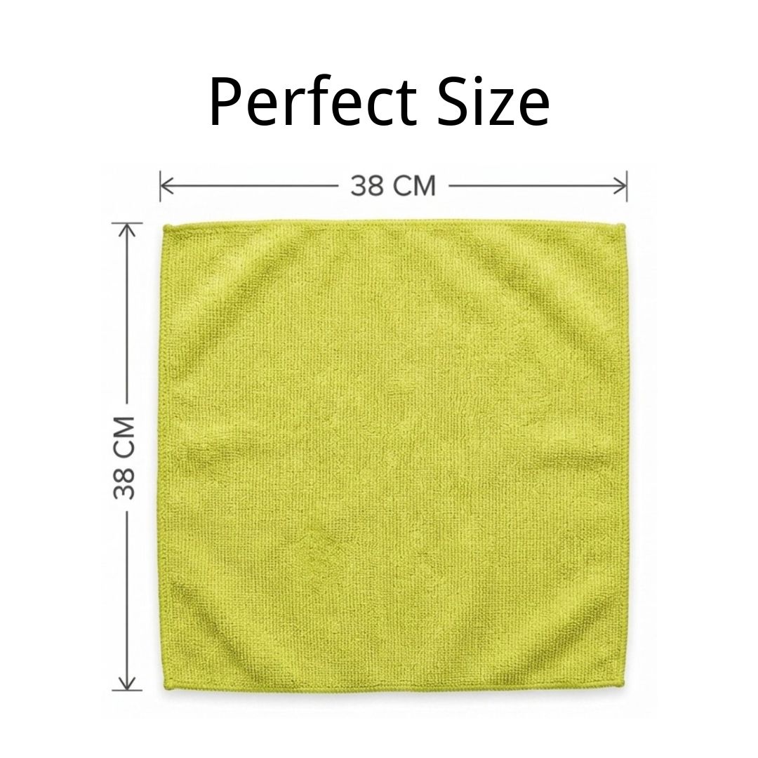 Microfibre Cleaning Cloths Multi-Purpose 10 Pack