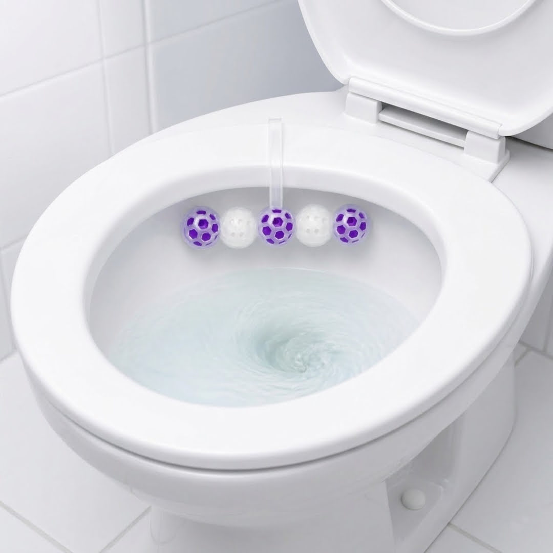 Toilet Bowl Cleaner & Air Freshener Odour Eliminator Lavender 2 Pack