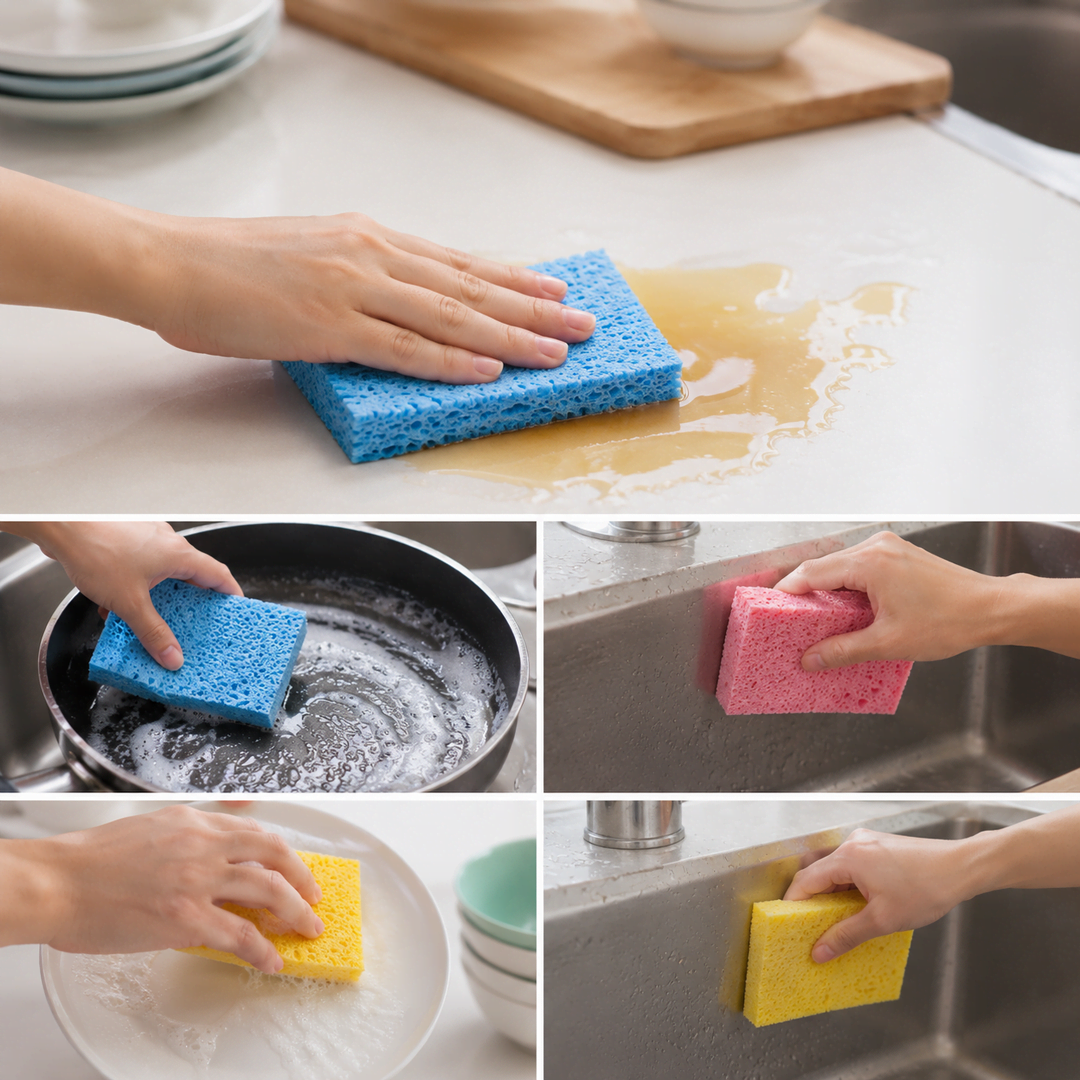 Multipurpose Cleaning Cellulose Sponge 9 Pack