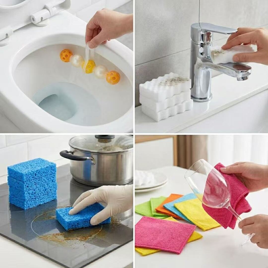 17 Piece All-in-one Home Cleaning Bundle