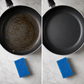 Non Scratch Grime-Removing Cleaning Sponges Dual-Sided 4 Pack