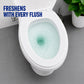 Toilet Bowl Cleaner & Air Freshener Odour Eliminator Pine 4 Pack