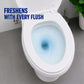 Toilet Bowl Cleaner & Air Freshener Odour Eliminator Linen 4 Pack
